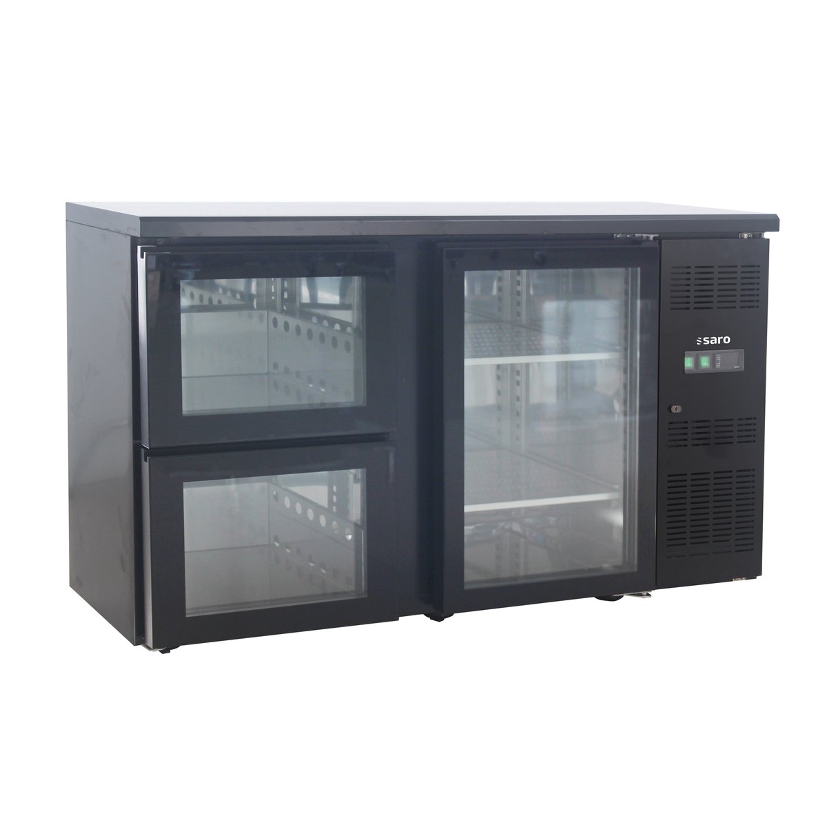 Barkühlermit1Glastürund2Schubladen,ModellBC2100GS2