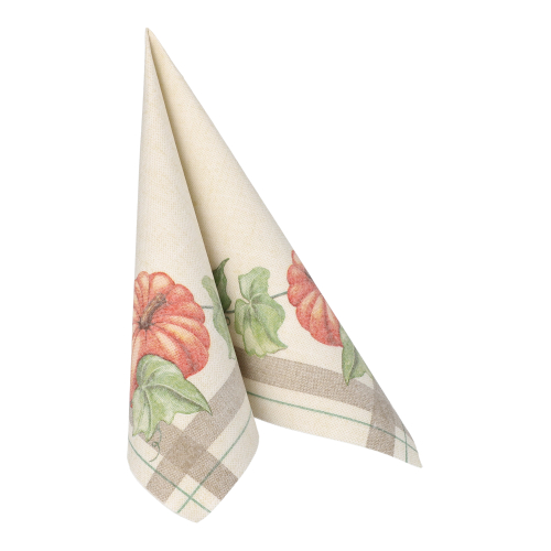 50 Servietten "ROYAL Collection" 1/4-Falz 40 cm x 40 cm "Pumpkin" 12500 Servietten "ROYAL Collection" 1/4-Falz 40 cm x 40 cm "Pumpkin"