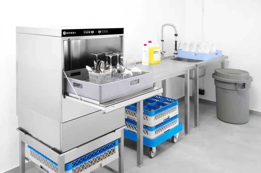 Geschirrspüler 40x40 - elektronische Steuerung, 230V/2800W, 470x510x(H)710mm