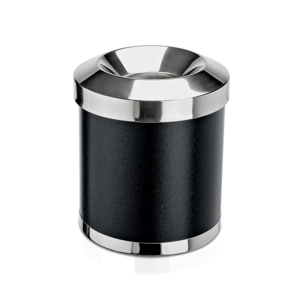 Papierkorb Ø 24 cm, Höhe 30 cm, schwarz