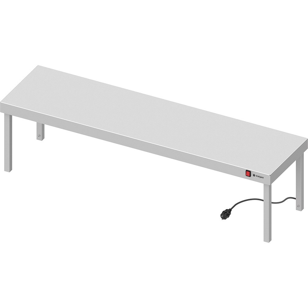 Wärmebrücke 1-etagig 800x300x400 mm mit Keramik-Infrarot-Strahlern Edelstahl Wärmebrücke 1-etagig 1400x400x400 mm mit Keramik-Infrarot-Strahlern