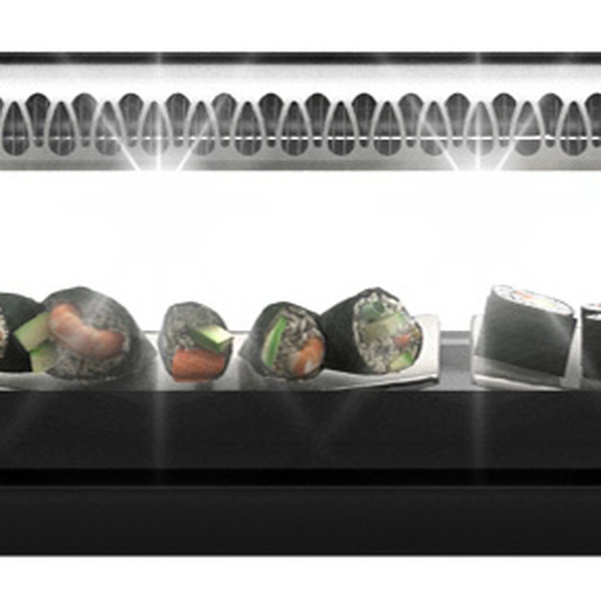 Royal Cooling Sushi 8 8x GN 1/3 x 40 mm, Kompressor links Royal Cooling Sushi 8 8x GN 1/3 x 40 mm, Kompressor links