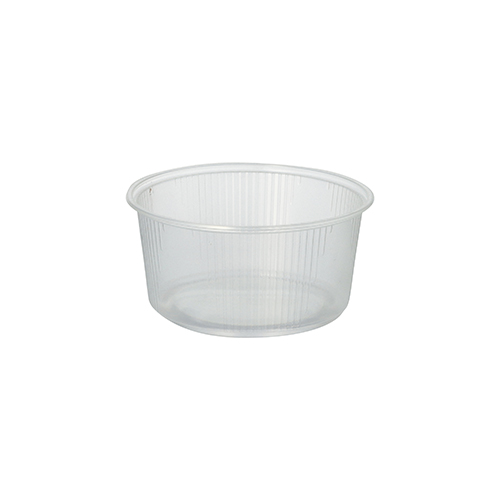 18000 Verpackungsbecher, PP rund 250 ml Ø 10,1 cm · 5 cm transparent