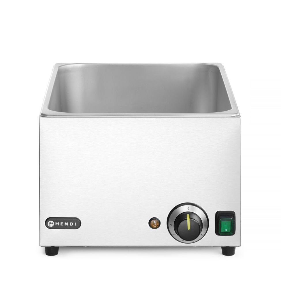 Set: Bain-Marie HENDI Ranger + 3x GN 1/3 Behälter mit Deckel, HENDI, GN 1/1, 230V/1000W, 590x332x(H)242mm