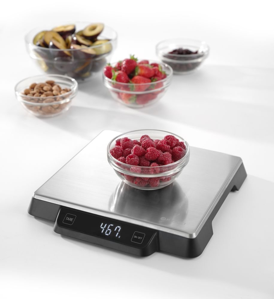 Küchenwaage 15 kg, HENDI, 266x269x(H)34mm Küchenwaage 15 kg, HENDI, 266x269x(H)34mm