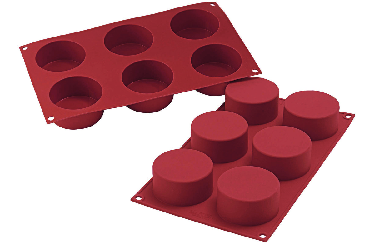 Silikon-Backform, Ø 70 mm Silikon-Backform, Ø 70 mm