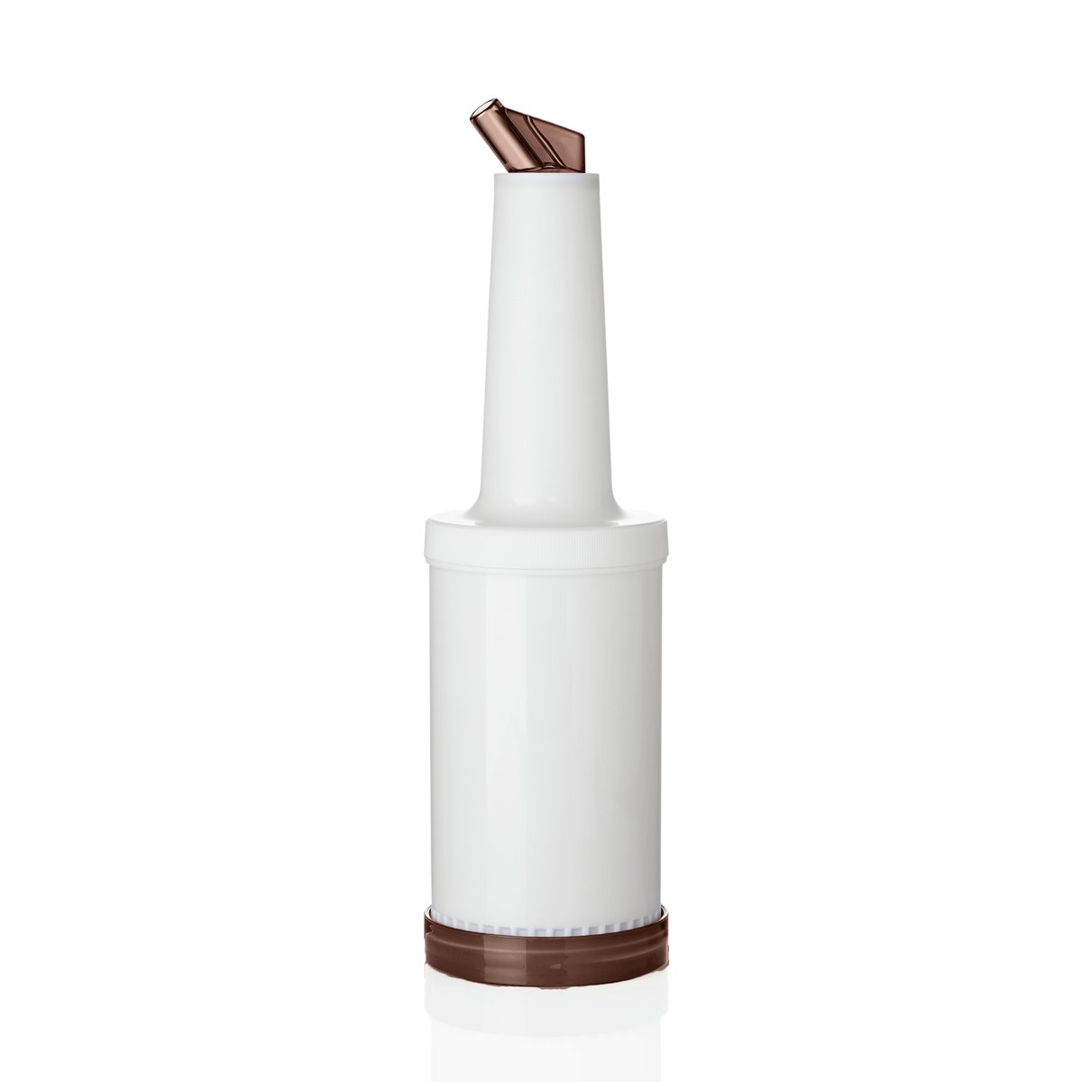 Dosier- und Vorratsflasche 1 L Höhe 32 cm braun