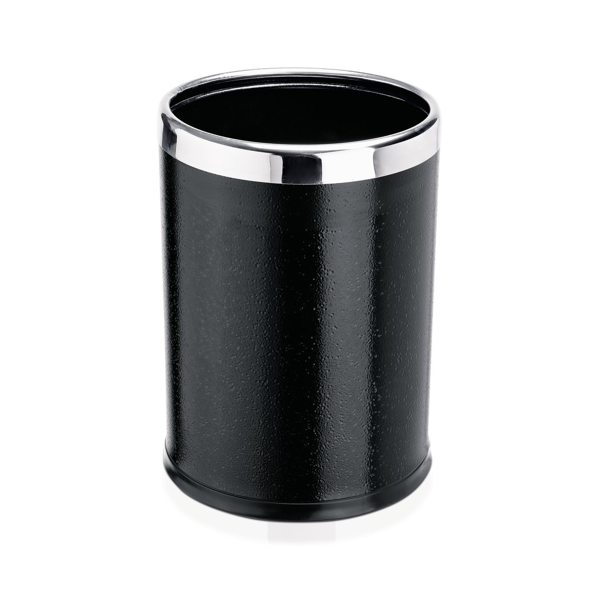 Papierkorb Ø 22 cm, Höhe 31,5 cm, schwarz