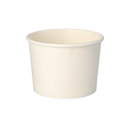 7000 Suppenbecher, Pappe "To Go" rund 350 ml Ø 9,9 cm · 7 cm weiss