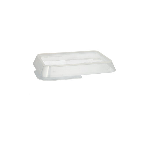 Circulware by Haval Deckel für Mehrweg-Schalen Mix & Match eckig 2,5 cm x 15,6 cm x 11,7 cm transparent