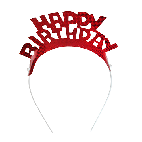 32 Haarreifen farbig sortiert "Happy Birthday" "Metallic" 3456 Haarreifen farbig sortiert "Happy Birthday" "Metallic"