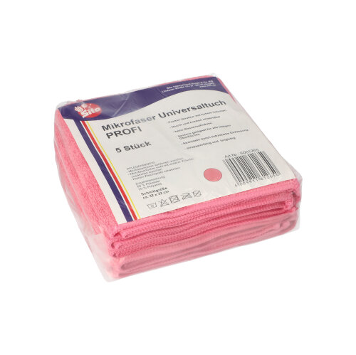 2160 Microfasertücher 32 cm x 32 cm rosa "Profi"