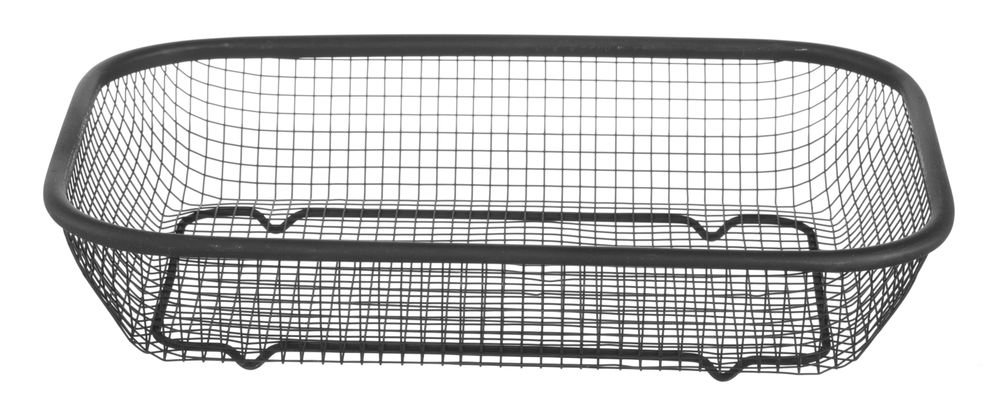 Servierkorb, schwarz, HENDI, 295x220x(H)60mm