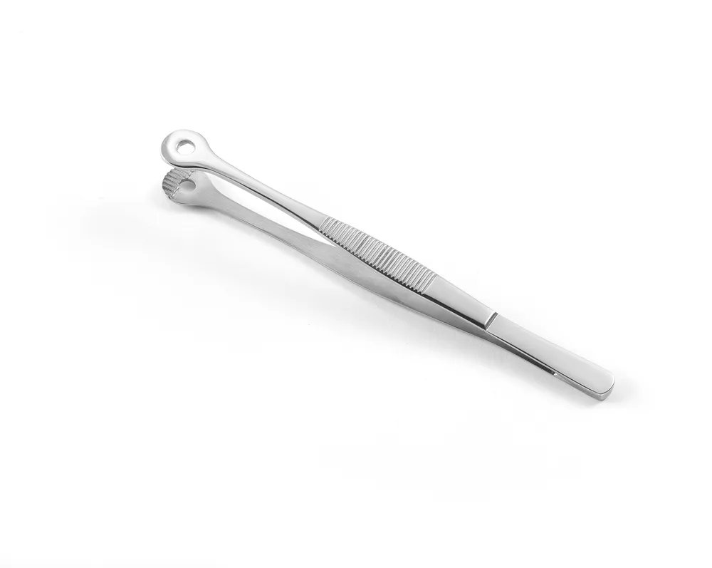 Pinzette, runder Kopf, (L)150mm