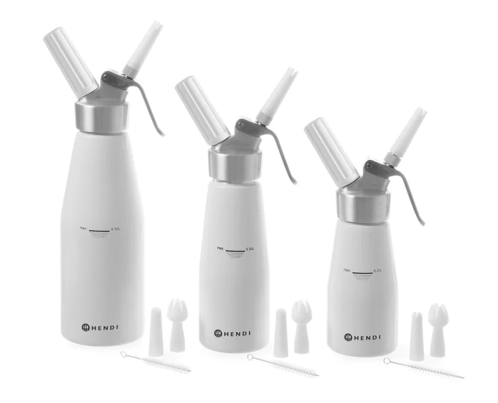 Sahnespender, Kitchen Line, 0,25L, ⌀80x(H)200mm Sahnespender, Kitchen Line, 0,25L, ⌀80x(H)200mm