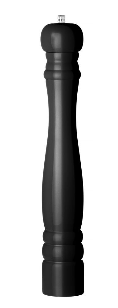 Pfeffermühle aus Holz, HENDI, Schwarz, ⌀65x(H)415mm
