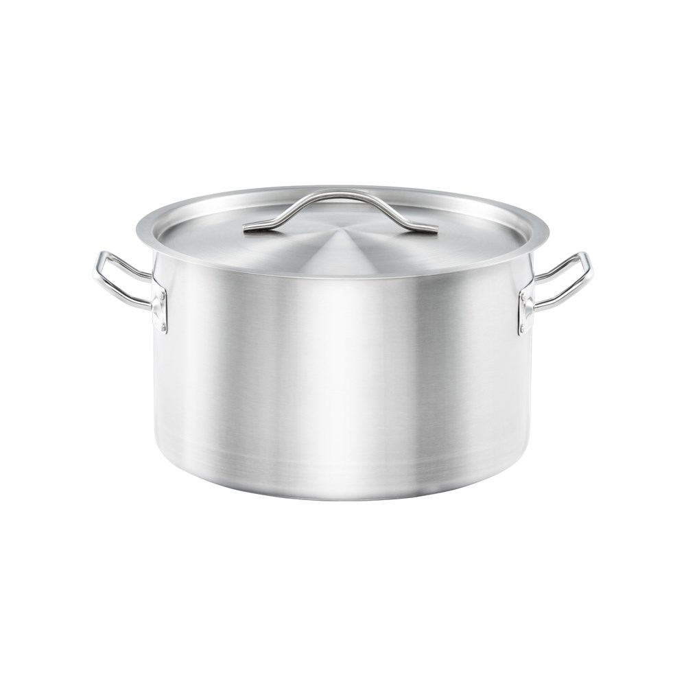 Kochtopf mit Deckel, mittelhohe Form, Serie ONSET, Ø 240 mm, Höhe 135 mm, 6,1 L Kochtopf mit Deckel, mittelhohe Form, Serie ONSET, Ø 240 mm, Höhe 135 mm, 6,1 L