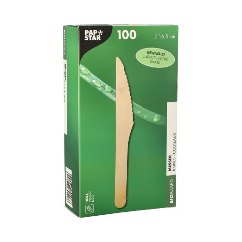 100 Messer, Holz "pure" 16,5 cm gewachst 72000 Messer, Holz "pure" 16,5 cm gewachst