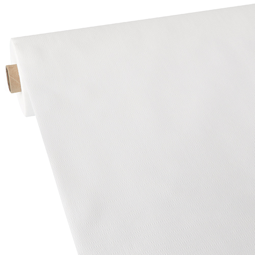 42 Tischdecke, stoffähnlich, Vlies "soft selection plus" 40 m x 1,18 m weiss