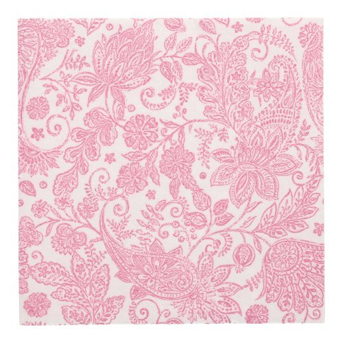 12000 Servietten "ROYAL Collection" 1/4-Falz 40 cm x 40 cm fuchsia "Paisley"