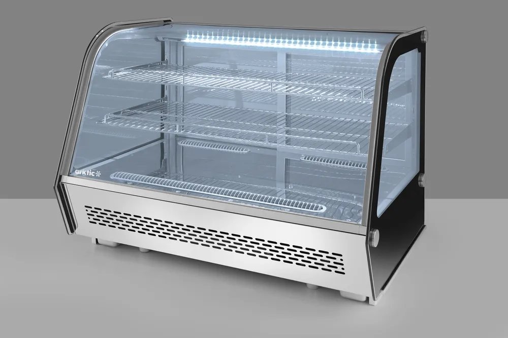 Aufsatz-Kühlvitrine, Arktic, 160L, 230V/160W, 885x570x(H)680mm Aufsatz-Kühlvitrine, Arktic, 160L, 230V/160W, 885x570x(H)680mm