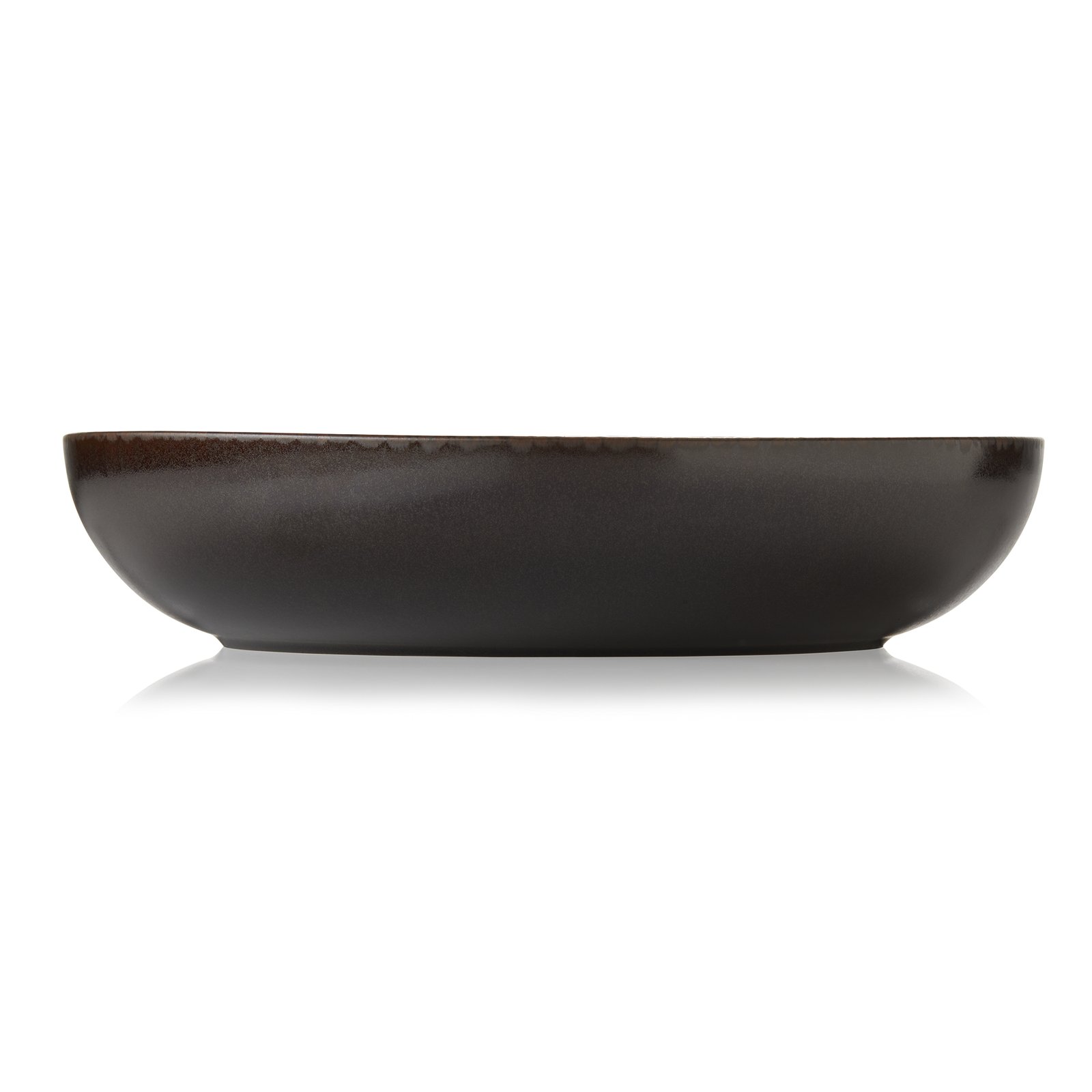 Schale ROCKZZERO, Ø 33 cm, 3 ltr., metallic brown, Steinzeug Schale ROCKZZERO, Ø 33 cm, 3 ltr., metallic brown, Steinzeug