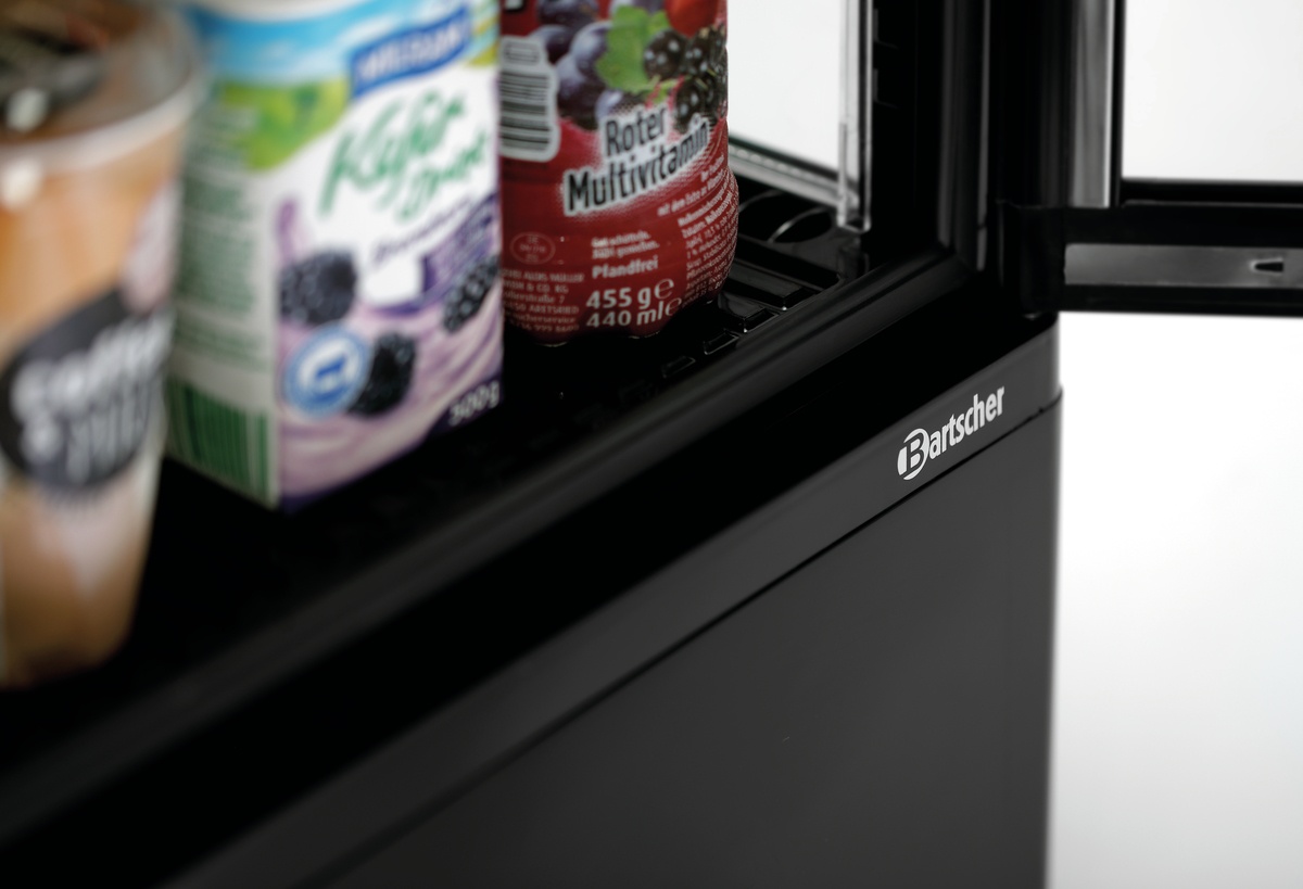 Mini-Kühlvitrine 58L-SW Mini-Kühlvitrine 58L-SW