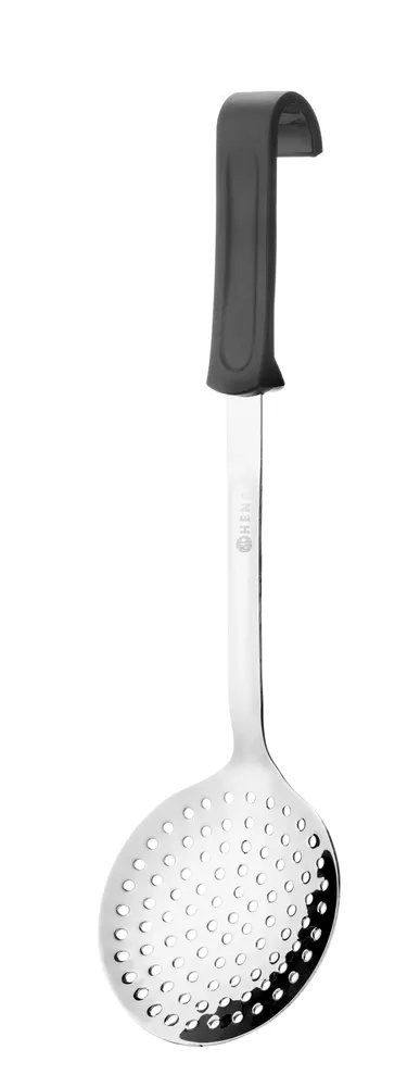 Schaumlöffel, rund, Schwarz, 370x105mm