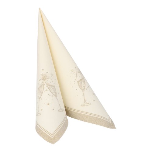 20 Servietten "ROYAL Collection" 1/4-Falz 40 cm x 40 cm gold "Festivities" 12000 Servietten "ROYAL Collection" 1/4-Falz 40 cm x 40 cm gold "Festivities"