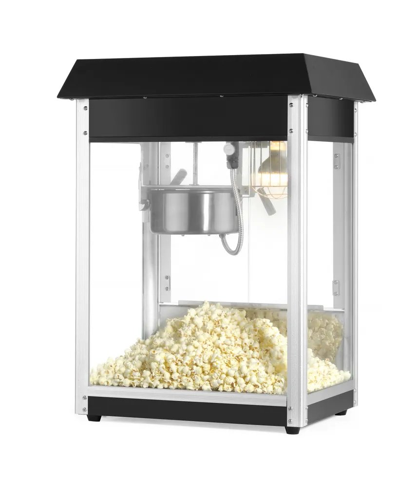 Popcorn-Maschine, Schwarz, 230V/1500W, 574x420x(H)778mm