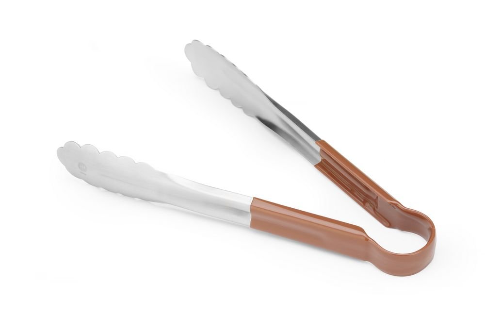 Servierzange HACCP 250 mm, HENDI, Braun, (L)250mm