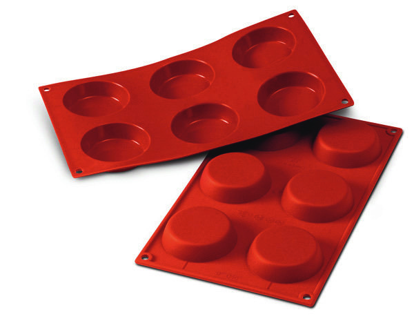 Silikon-Backform, Ø 80 mm Silikon-Backform, Ø 80 mm