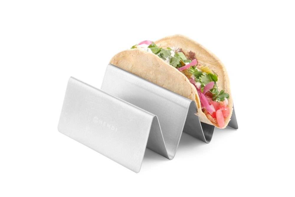 Taco-Halter, HENDI, 4 Fächer, 225x115x(H)50mm