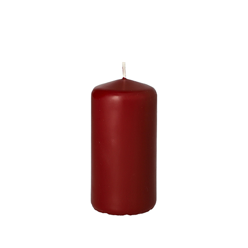 10 Stumpenkerze Ø 50 mm · 100 mm bordeaux 1920 Stumpenkerze Ø 50 mm · 100 mm bordeaux