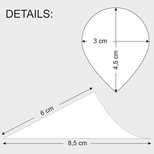 50 Fingerfood - Spitztüten, Holz "pure" Ø 4,5 cm · 8,5 cm 90000 Fingerfood - Spitztüten, Holz "pure" Ø 4,5 cm · 8,5 cm