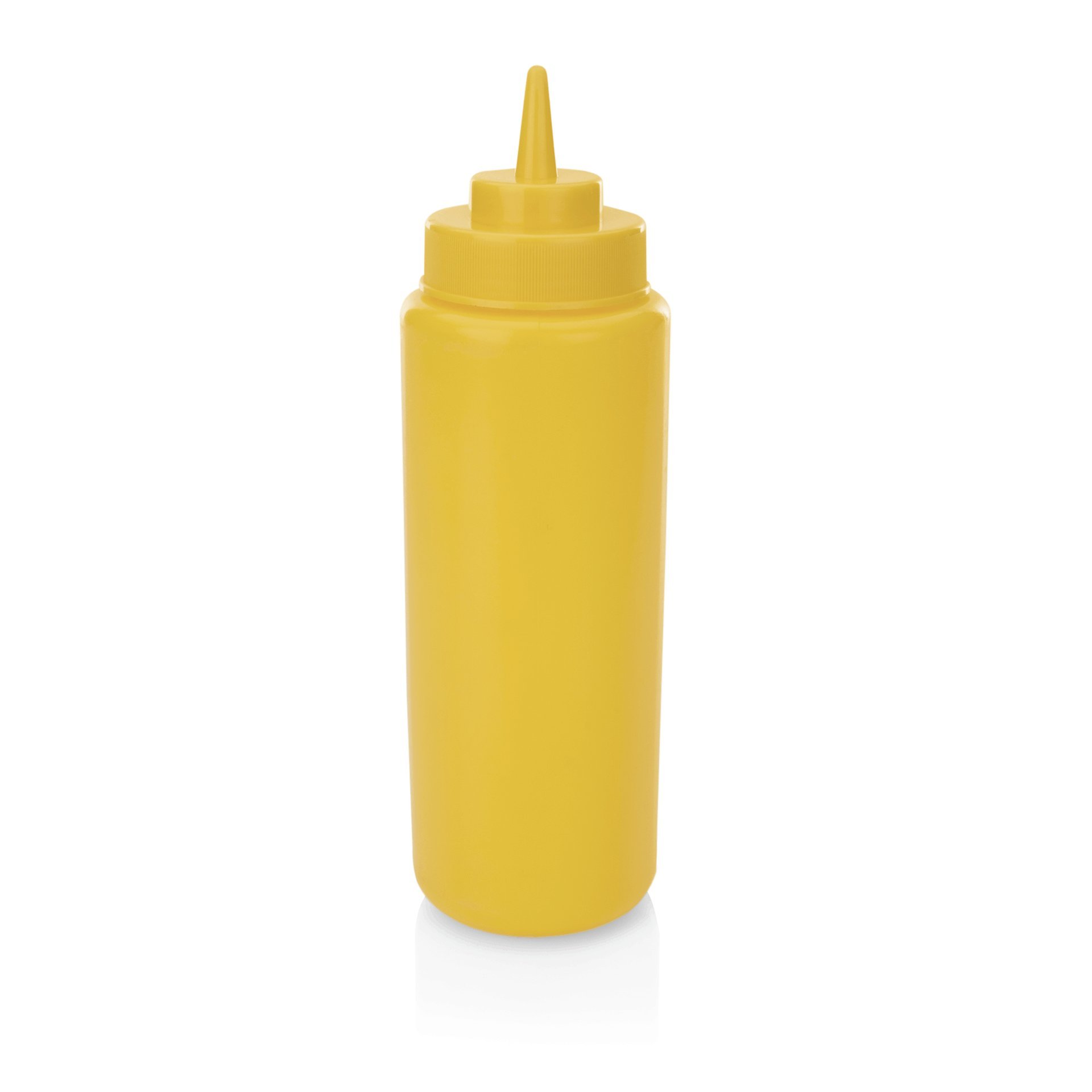 Quetschflasche 950 ml, Ø 8 cm, gelb