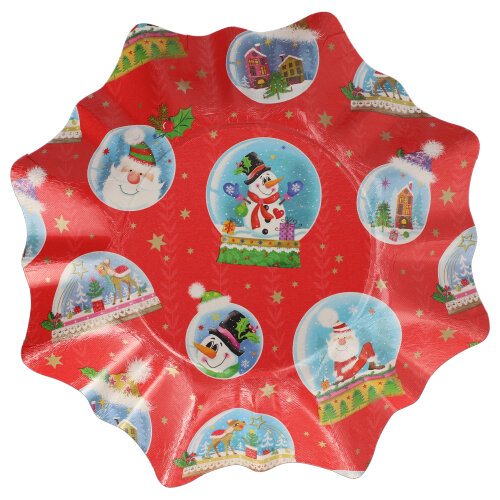 2 Präsentierschalen-Weihnachten Ø 28 cm "verschiedene Weihnachtsdekore" Stern 50 Präsentierschalen-Weihnachten Ø 28 cm "verschiedene Weihnachtsdekore" Stern