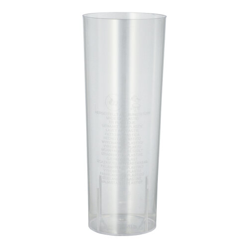 10 Gläser für Longdrinks, PS 0,3 l Ø 5,85 cm · 15,2 cm glasklar 4000 Gläser für Longdrinks, PS 0,3 l Ø 5,85 cm · 15,2 cm glasklar