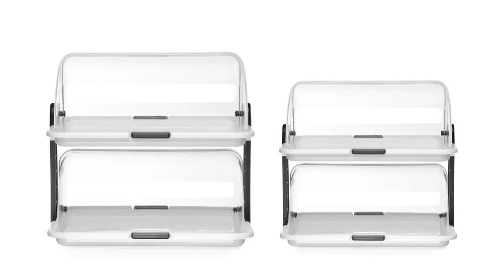 Rolltop-Display - doppelt, 465x310x(H)410mm Rolltop-Display - doppelt, 465x310x(H)410mm