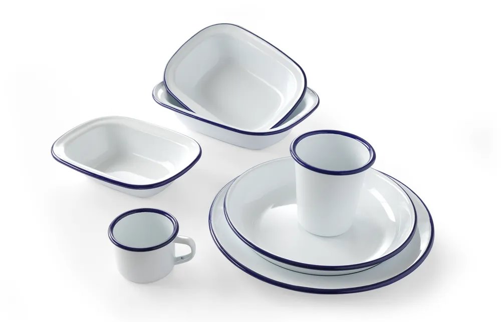 Tasse mit Henkel, 0,36L, ⌀90x(H)80mm Teller, tief, ⌀240mm