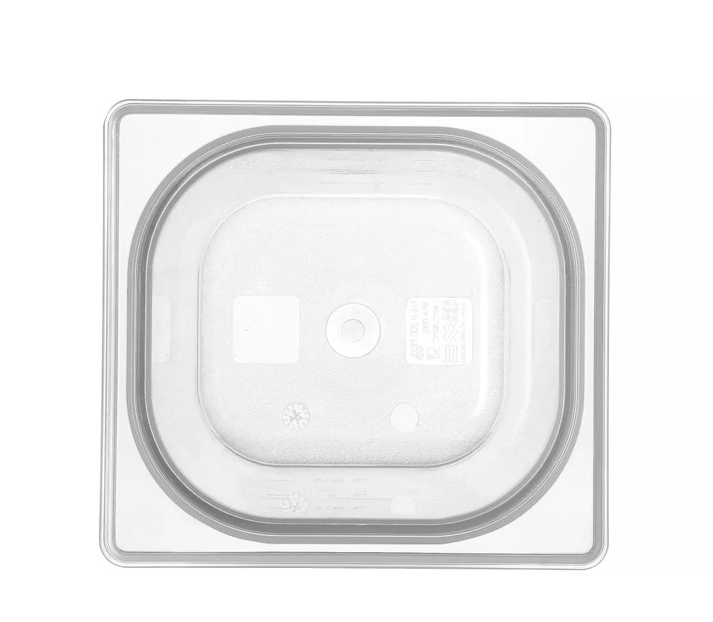 Gastronorm-Behälter 1/6, GN 1/6, 3,4L, Transparent, 176x162x(H)200mm
