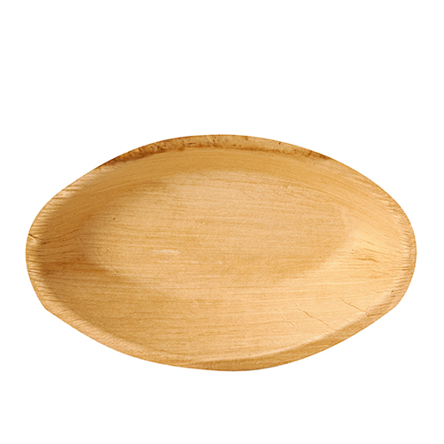 5600 Teller, Palmblatt "pure" oval 18 cm x 11,5 cm x 3 cm