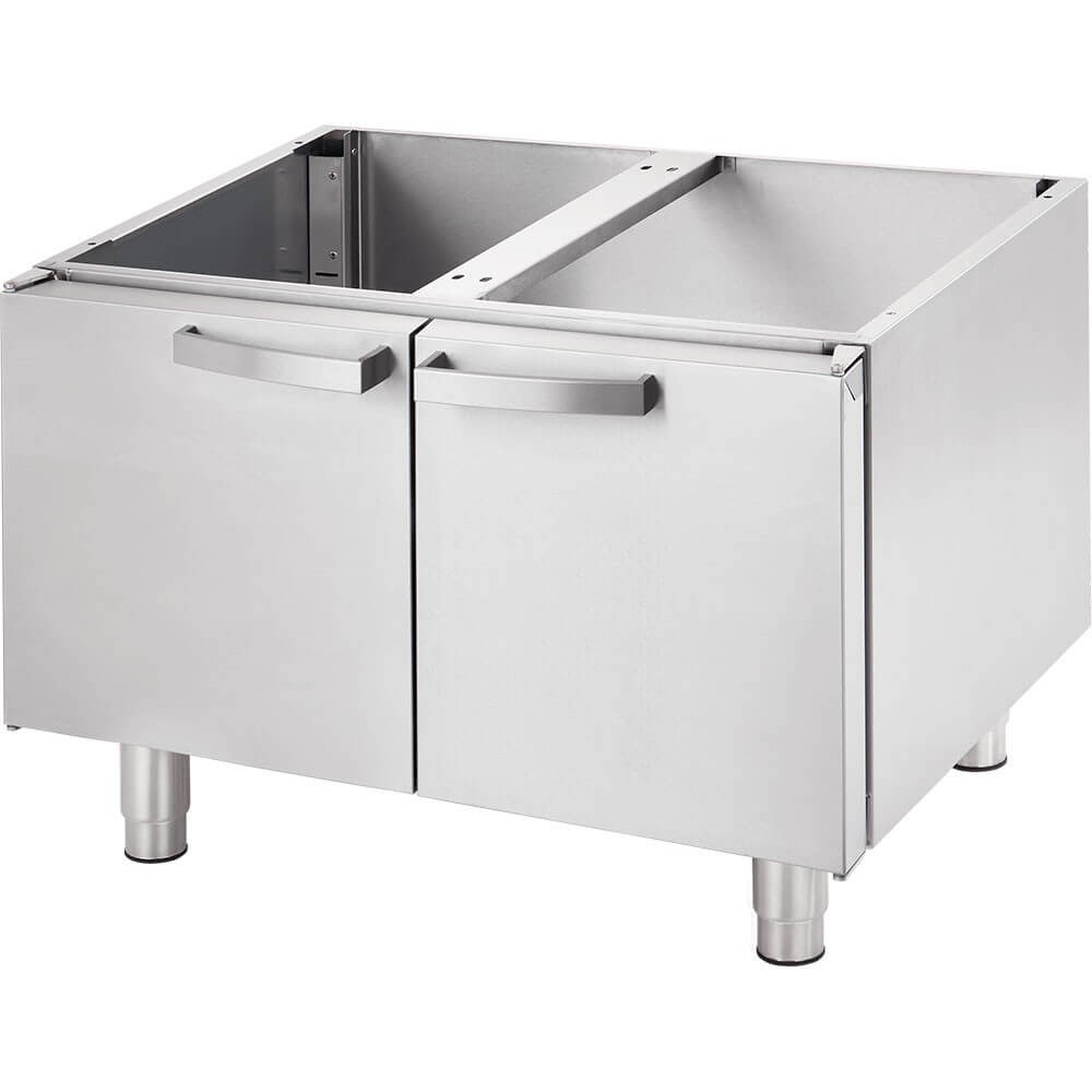 Gas-Griddleplatte, verchromt als Tischgerät, Serie 700 ND - glatt 800x700x250 mm (BxTxH) Gas-Griddleplatte als Tischgerät, Serie 700 ND - ½ glatt / ½ gerillt 800x700x250 mm