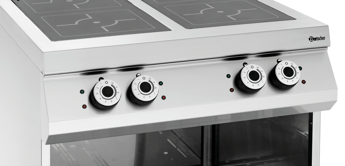 4 Felder Induktionsherd, OU