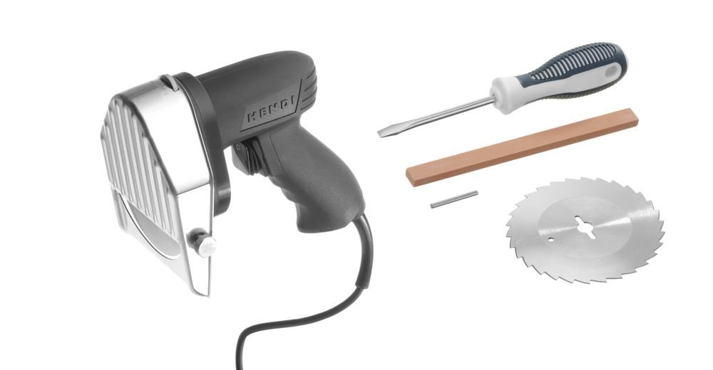 Elektrisches Kebabmesser, HENDI, Kitchen Line, 230V/80W, 262x134x(H)189mm