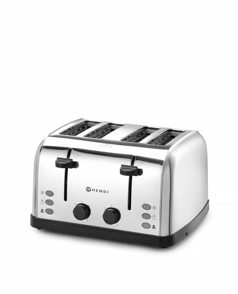 Toaster 4-fach, HENDI, 240V/1500W, 295x335x(H)180mm