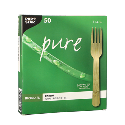 68000 Gabeln, Bambus "pure" 14 cm