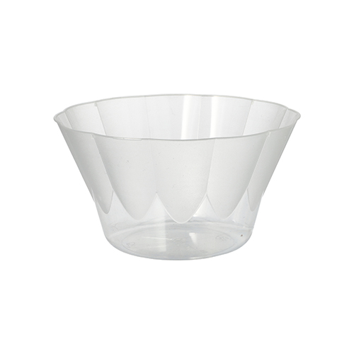 7200 Eis- und Dessertschalen, PS rund 400 ml Ø 12 cm · 7 cm glasklar