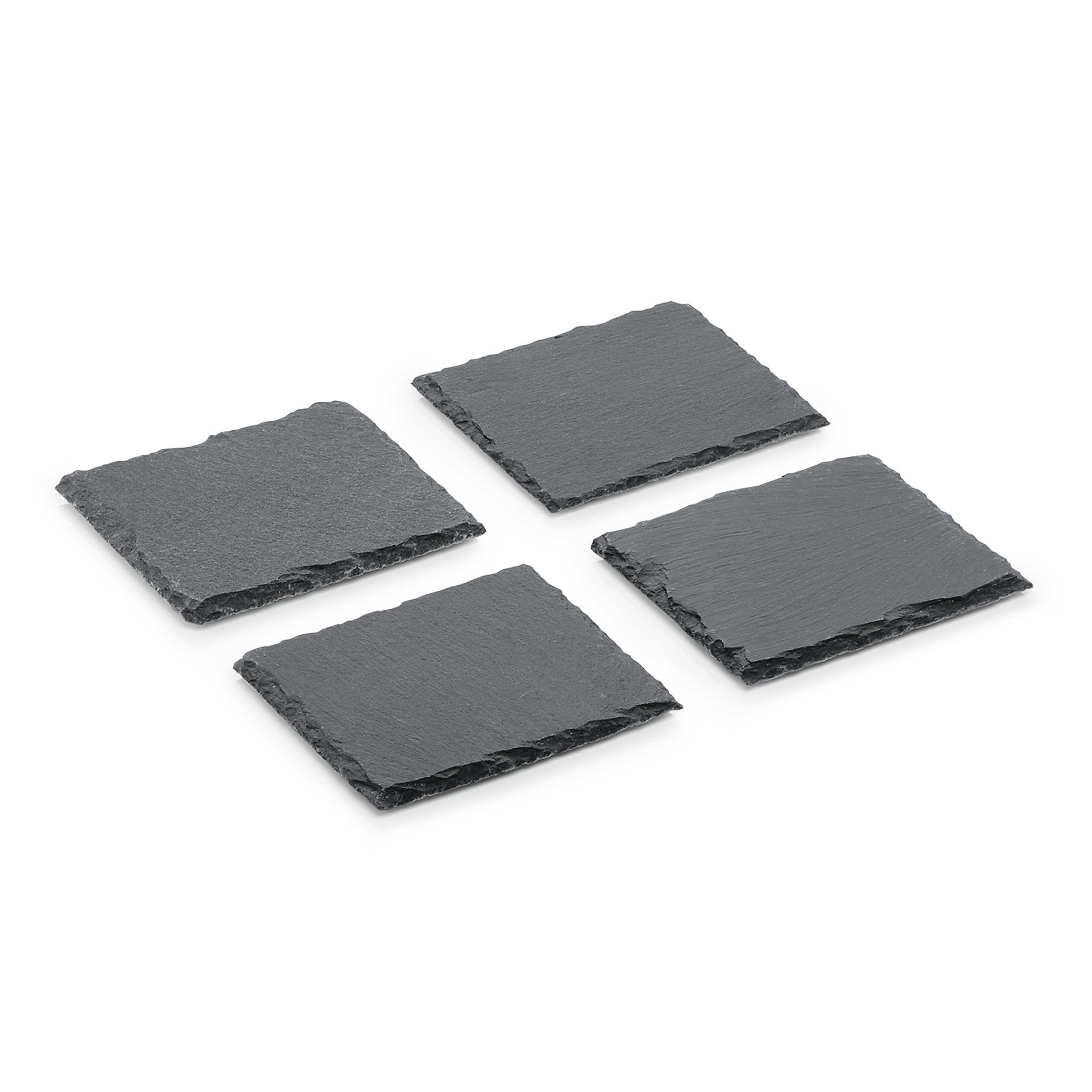 Naturschieferplatte Set 10 x 10 x 0,4 cm