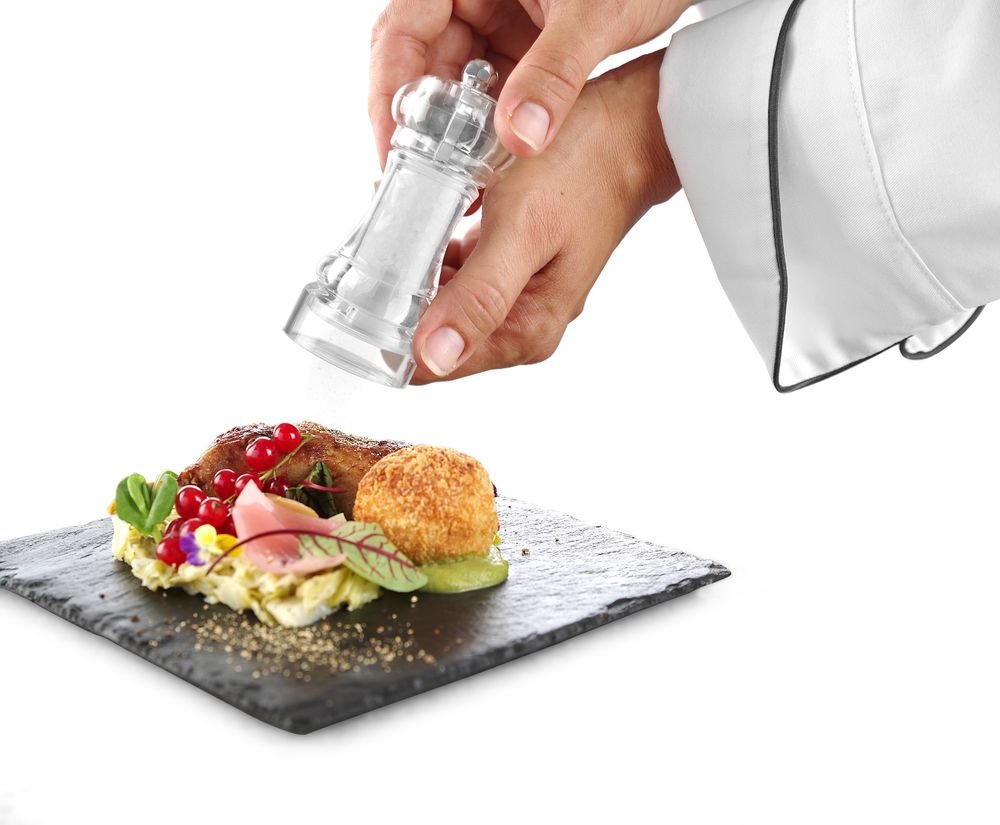 Salzmühle, HENDI, Salzmühle, Transparent, ⌀63x(H)180mm